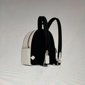 ? COACH SET MINI COURT BACKPACK WITH DANCING KITTEN ? NWT NWT COACH Mini Court Leather Backpack w/ Dancing Kitten Cat  main image 4